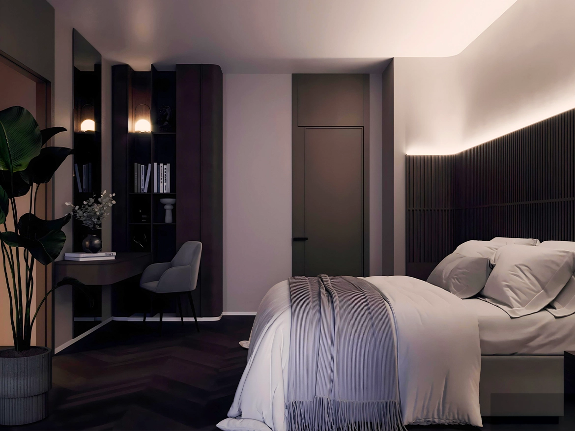 Duplex Apartment bedroom