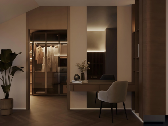 Duplex Apartment bedroom