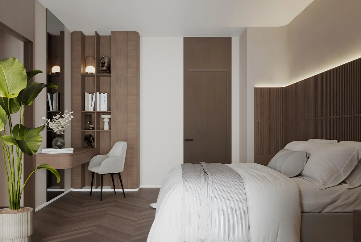 Duplex Apartment bedroom