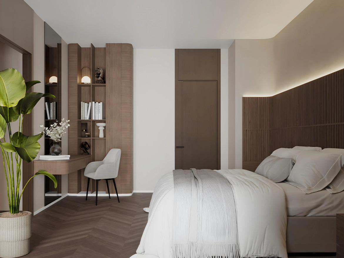 Duplex Apartment bedroom