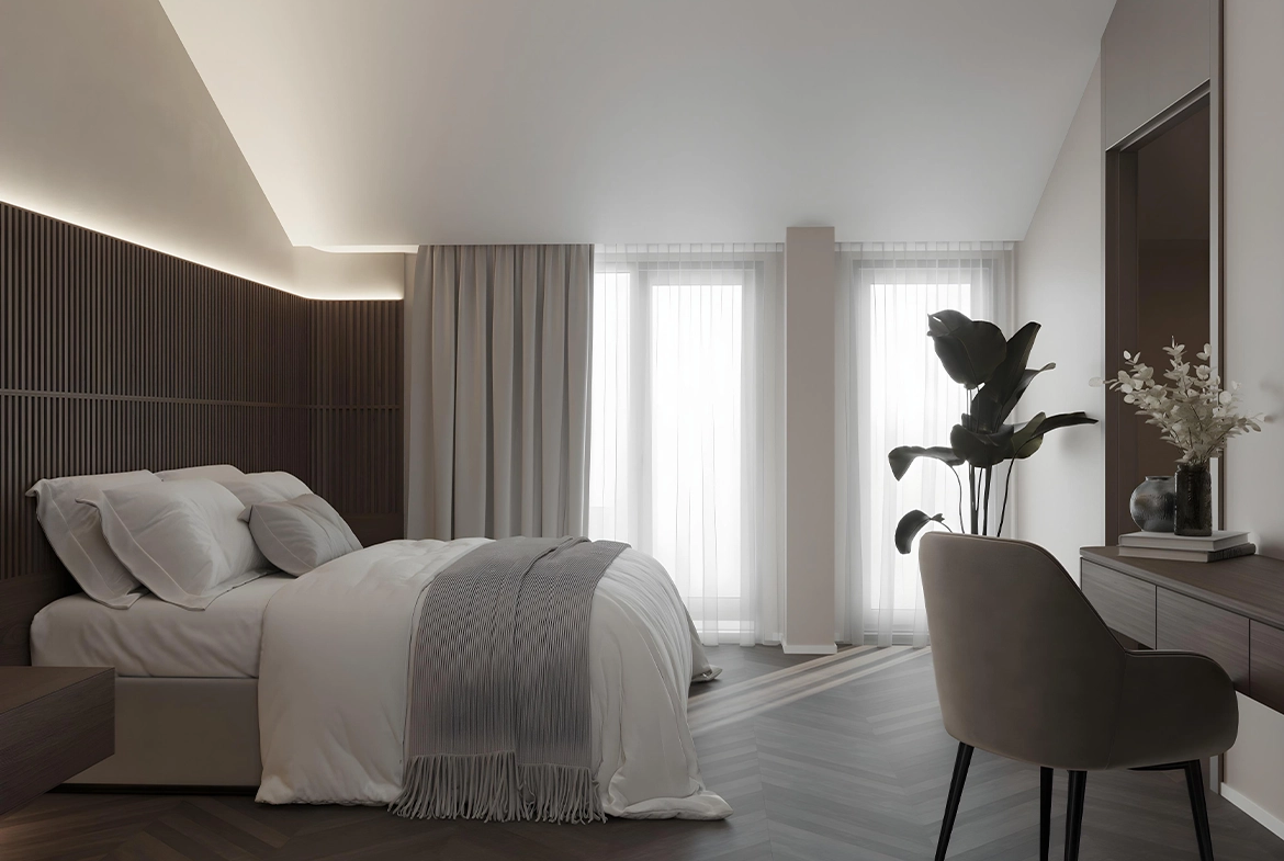Duplex Apartment bedroom