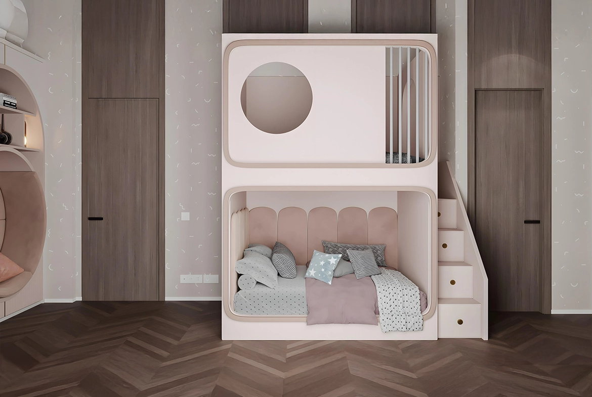Duplex Apartment bedroom
