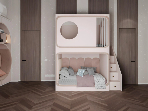 Duplex Apartment bedroom