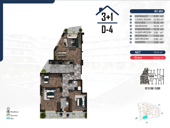 Apartment for Sale in Cennet Yalova Project